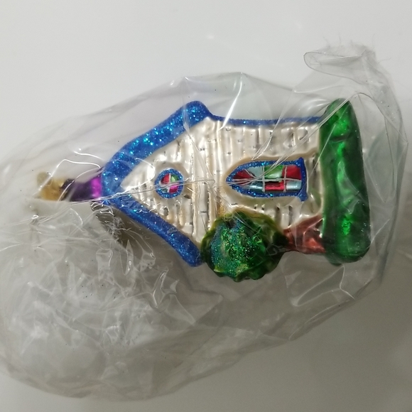 VINTAGE CHRISTOPHER RADKO CHURCH CHRISTMAS ORNAMENT - Picture 4 of 10